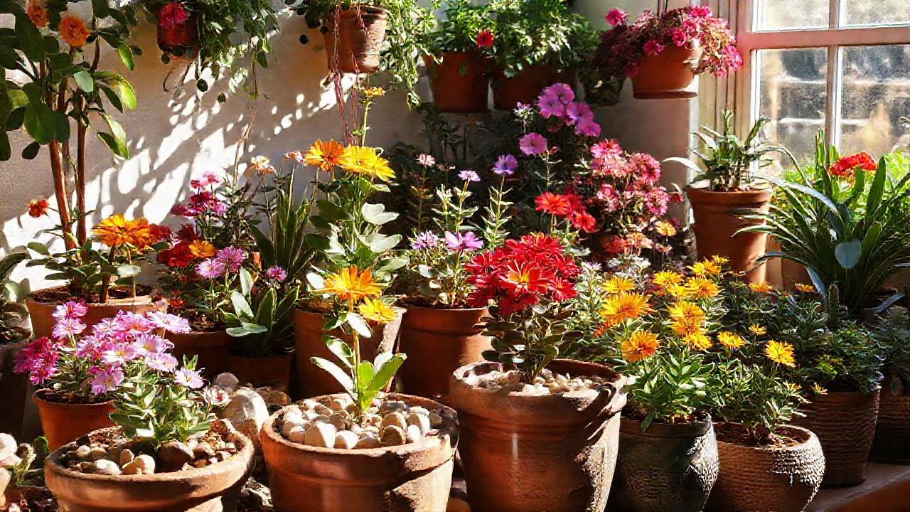 Un hogar cálido y floral