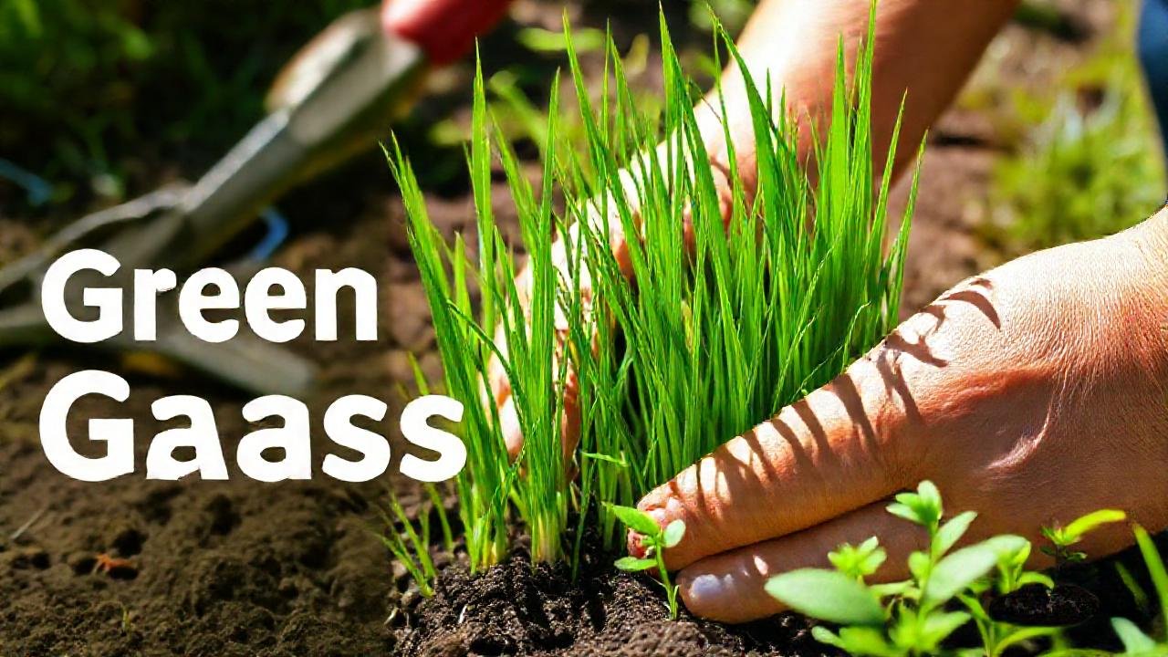 Plantar semillas crea vida en jardín