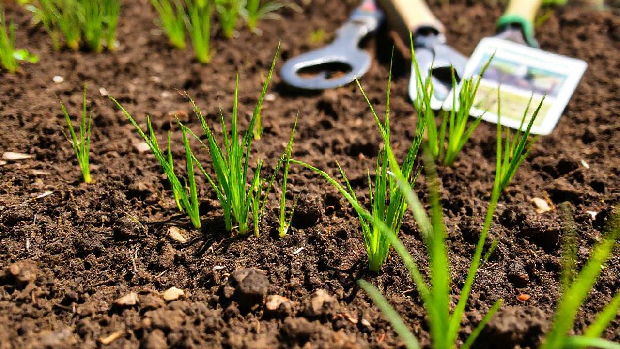 Un jardín exuberante se revela visualmente