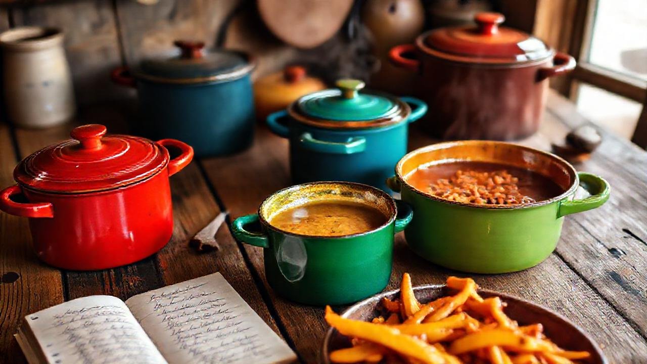 Una cocina rústica y acogedora