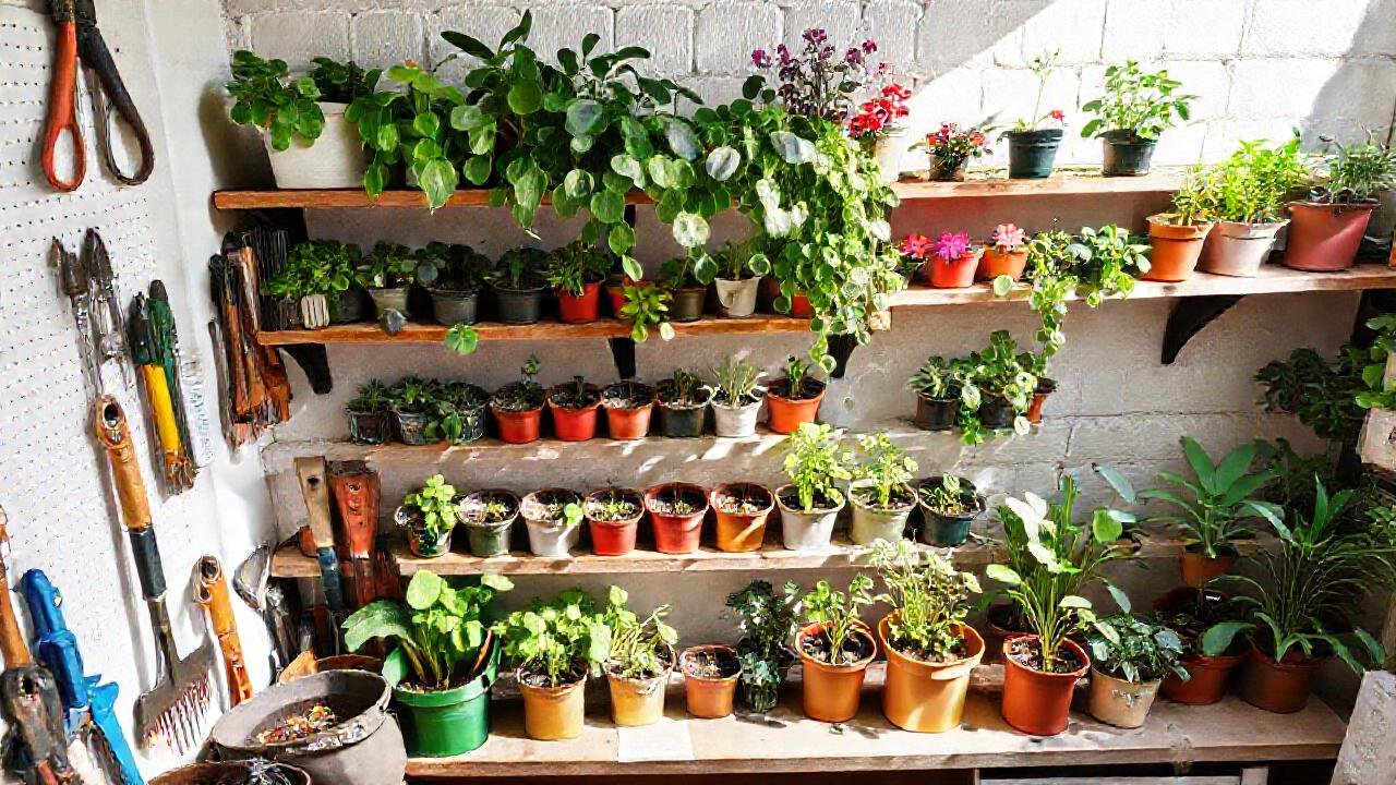 Un espacio verde y organizado