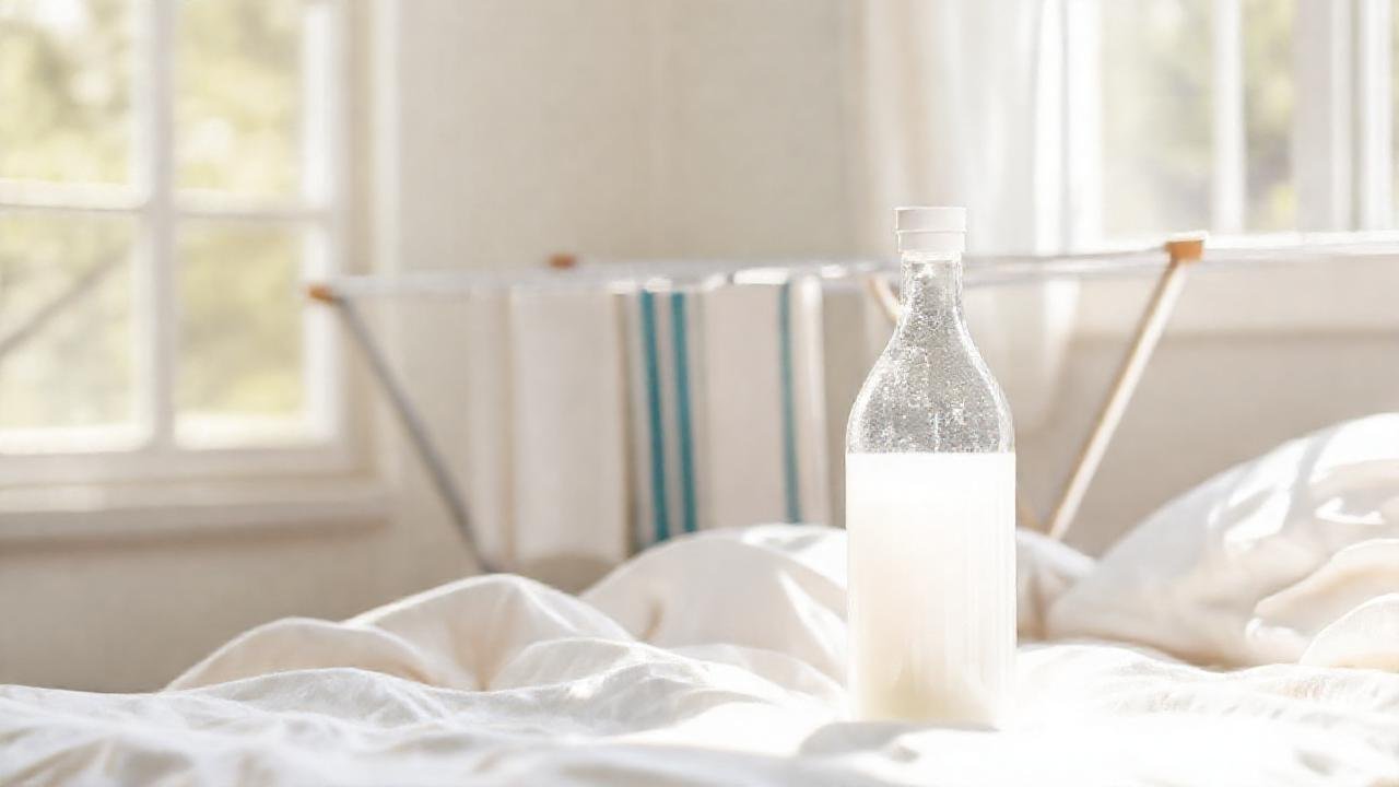 Vinagre blanco y luz facilitan limpieza