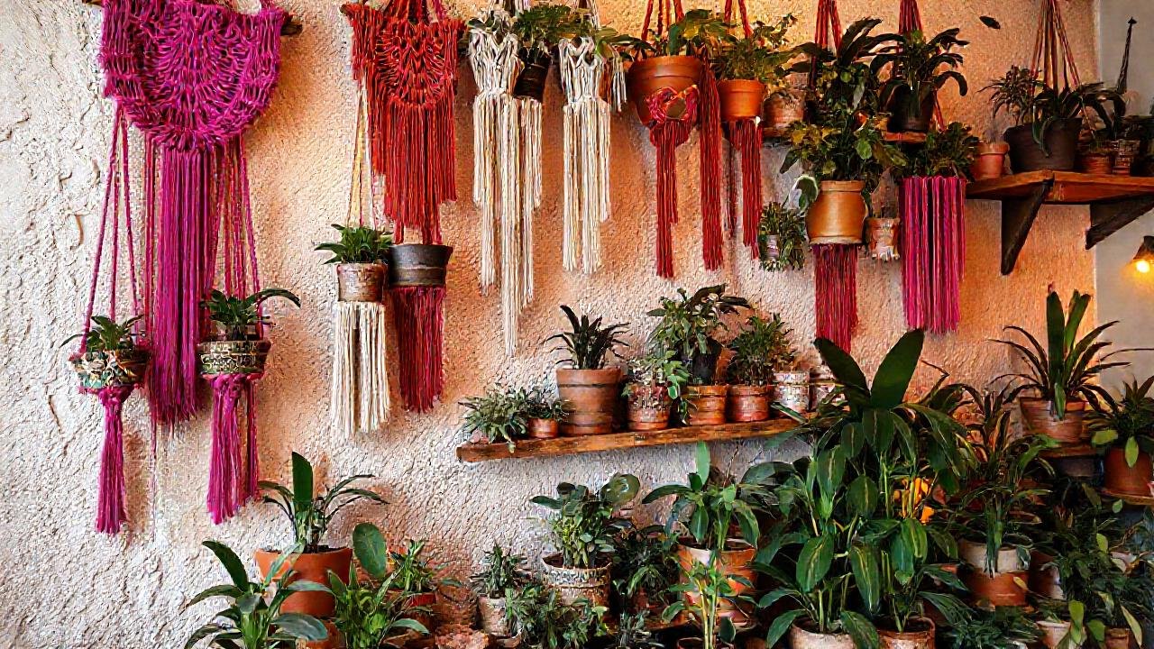 Un estilo bohemio acogedor y colorido