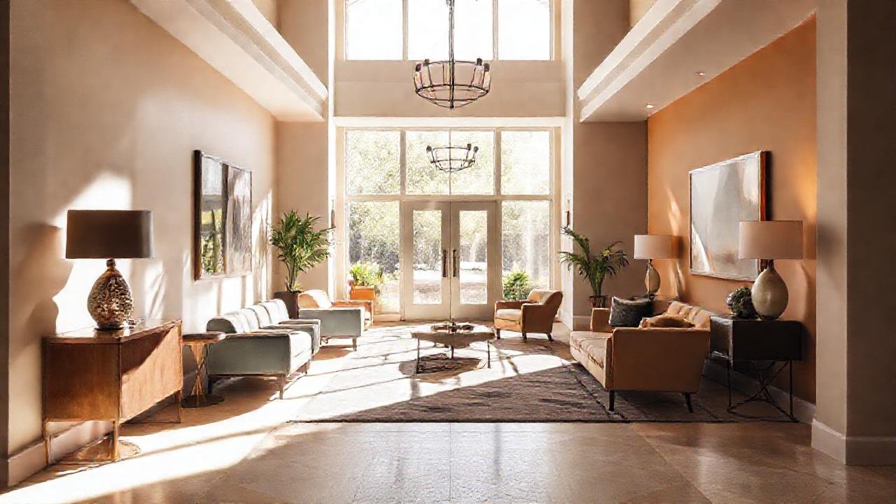 Un espacio elegante y luminoso