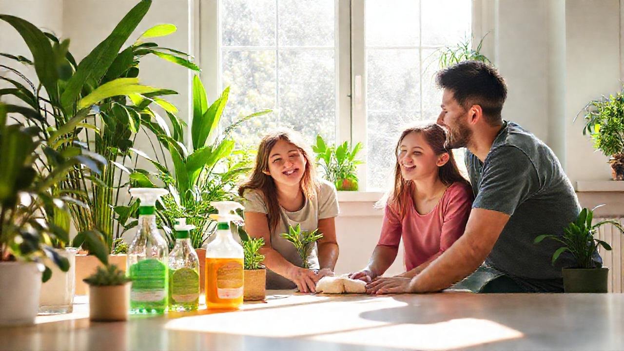 Un hogar sostenible y feliz