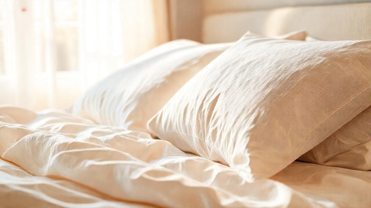 Un dormitorio sereno y acogedor invita al descanso
