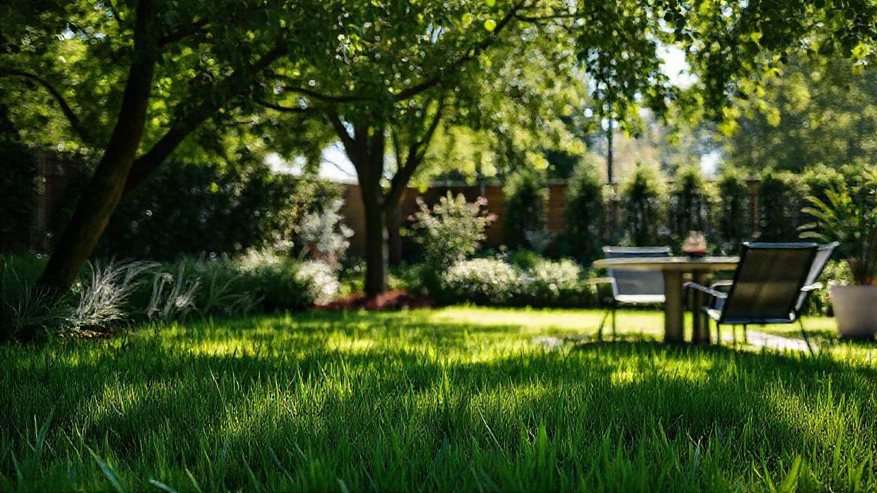 Jardín moderno