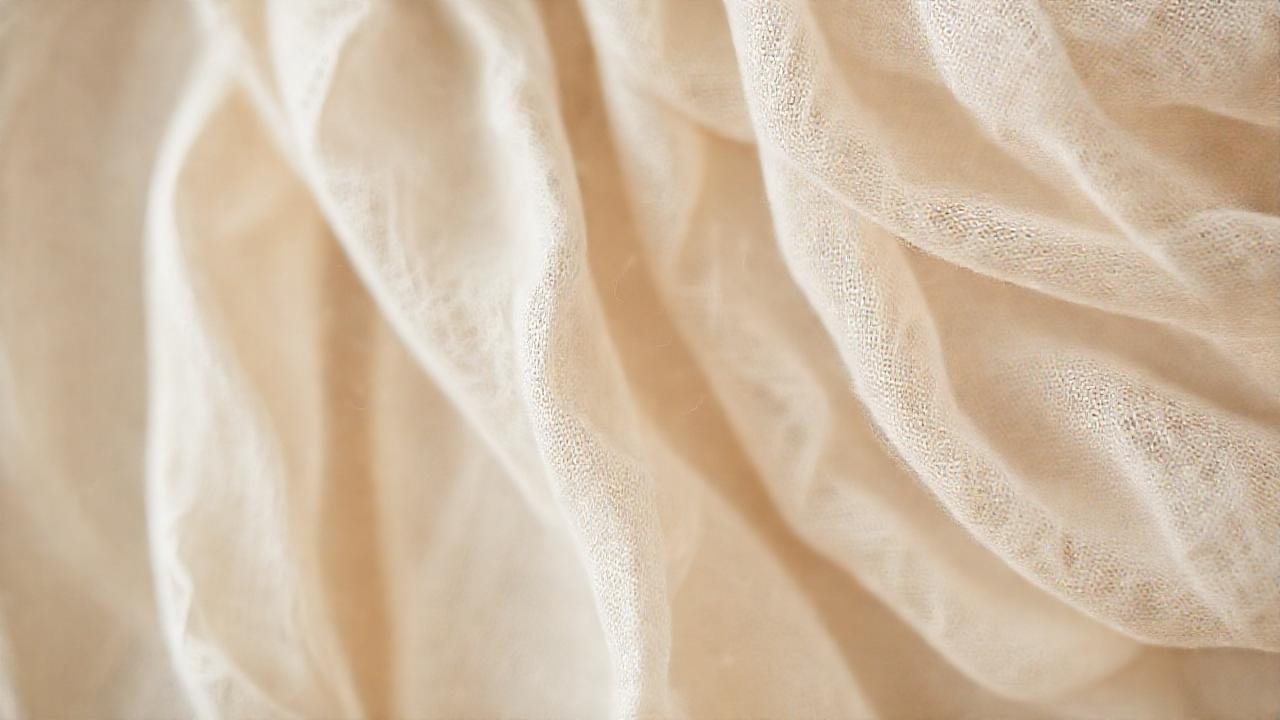 Textiles suaves evocan calma y serenidad