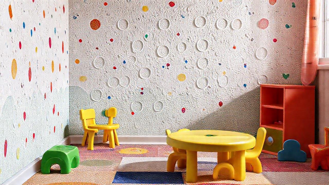 Un salón infantil vibrante y acogedor