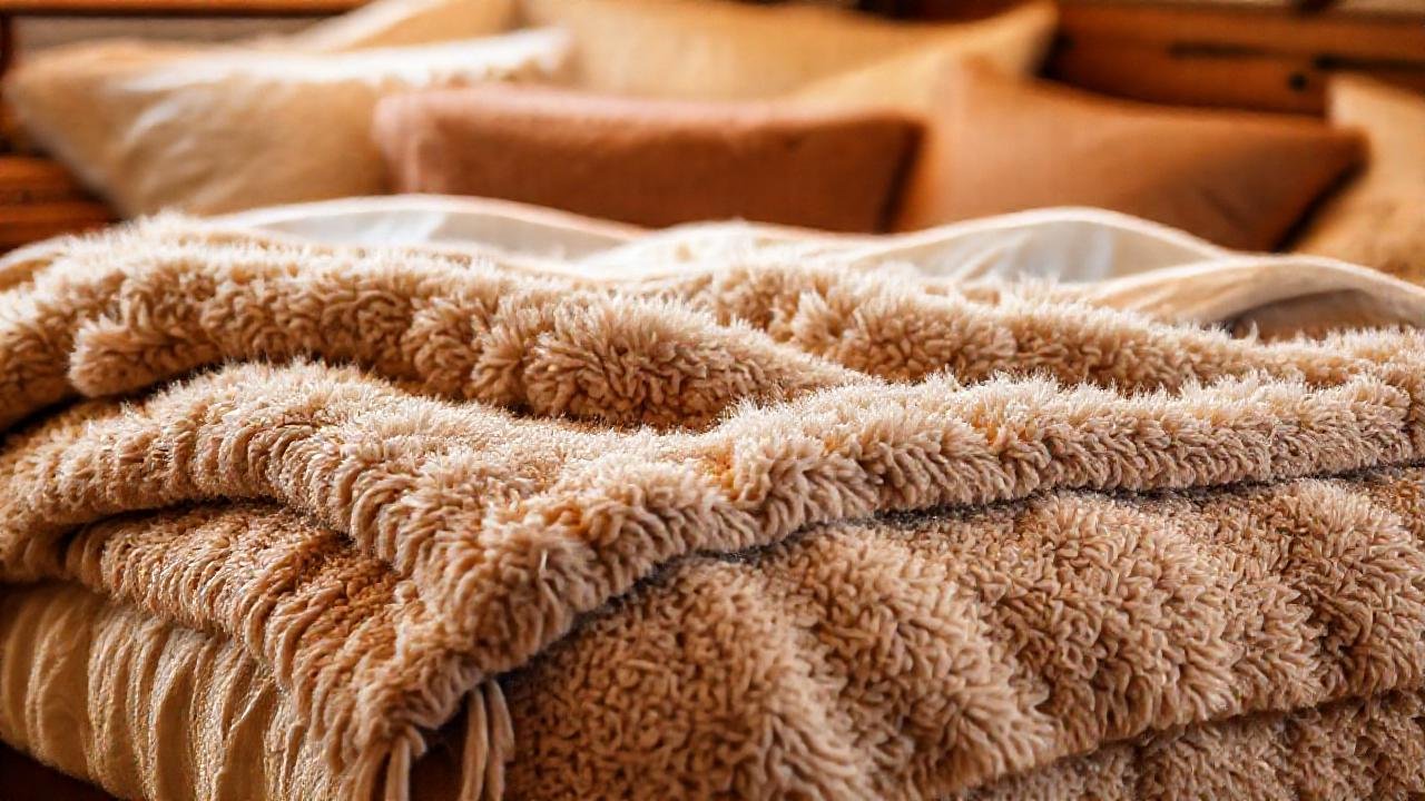 Un dormitorio acogedor y lujoso invita al descanso