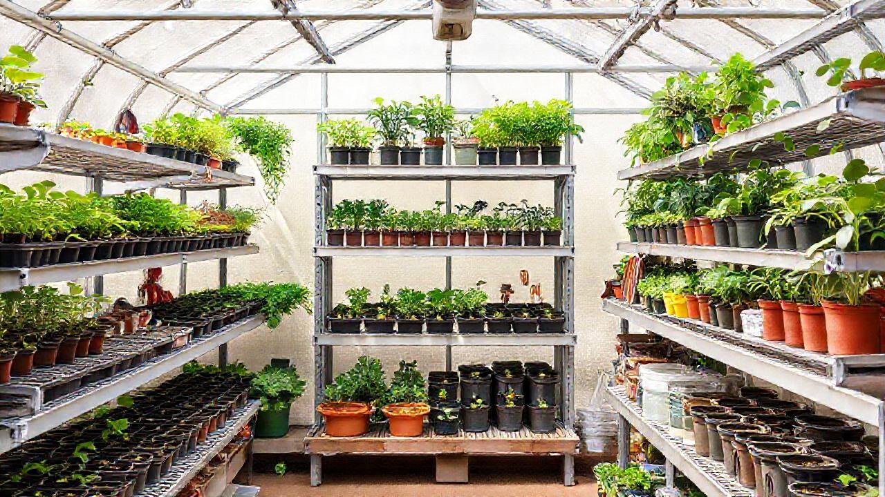 Una huerta moderna y organizada florece