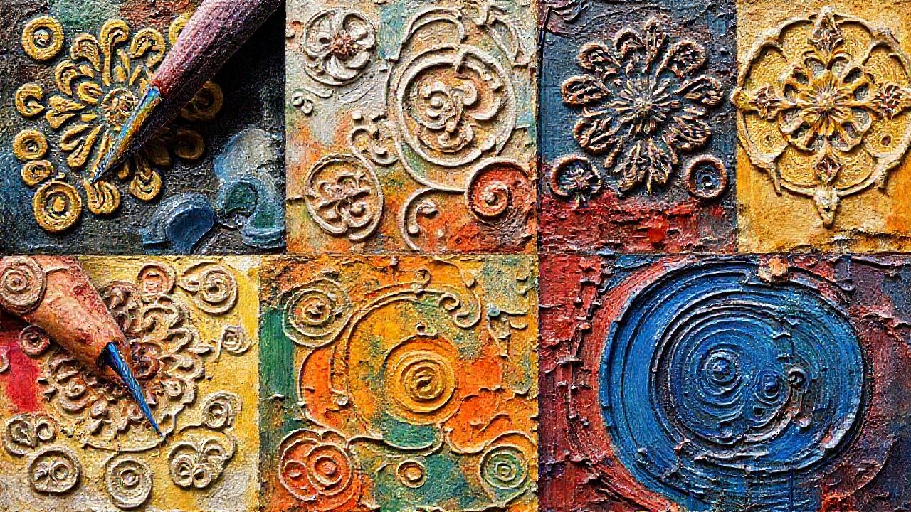 Pintura vibrante y visualmente impactante