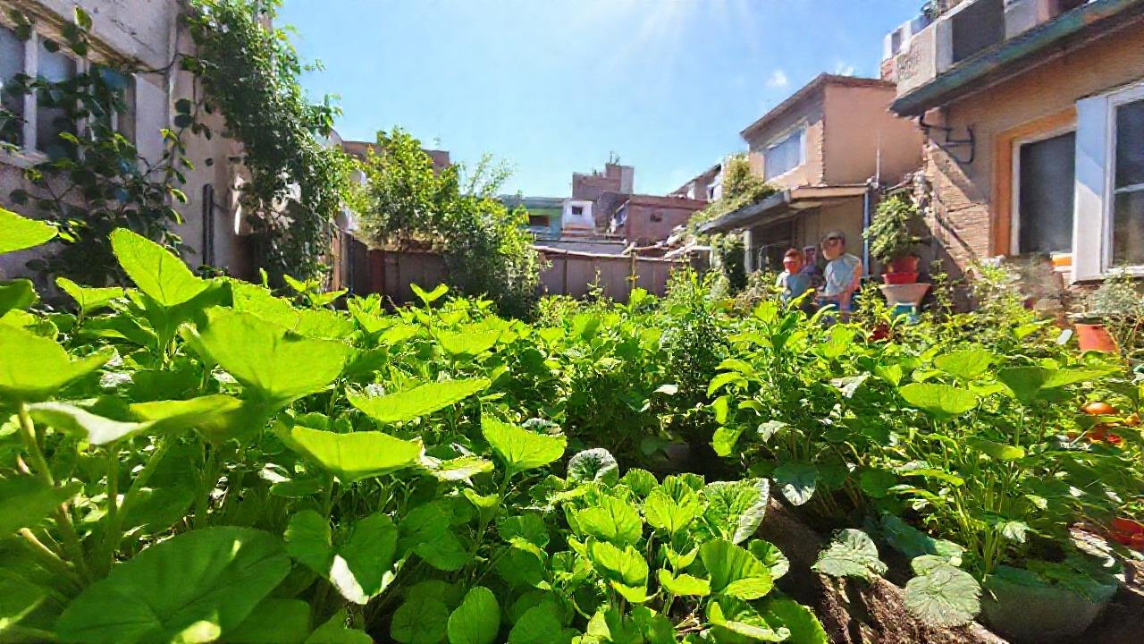 Jardines urbanos promueven salud y felicidad