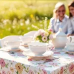 Una cena familiar elegante y serena