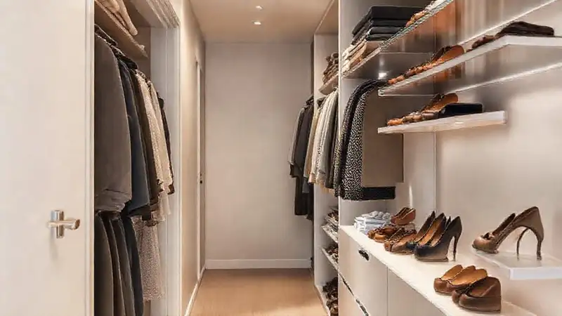 Un espacio ordenado y luminoso minimalista