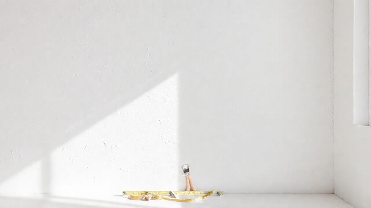 Pintar pared: guía, textura, luz