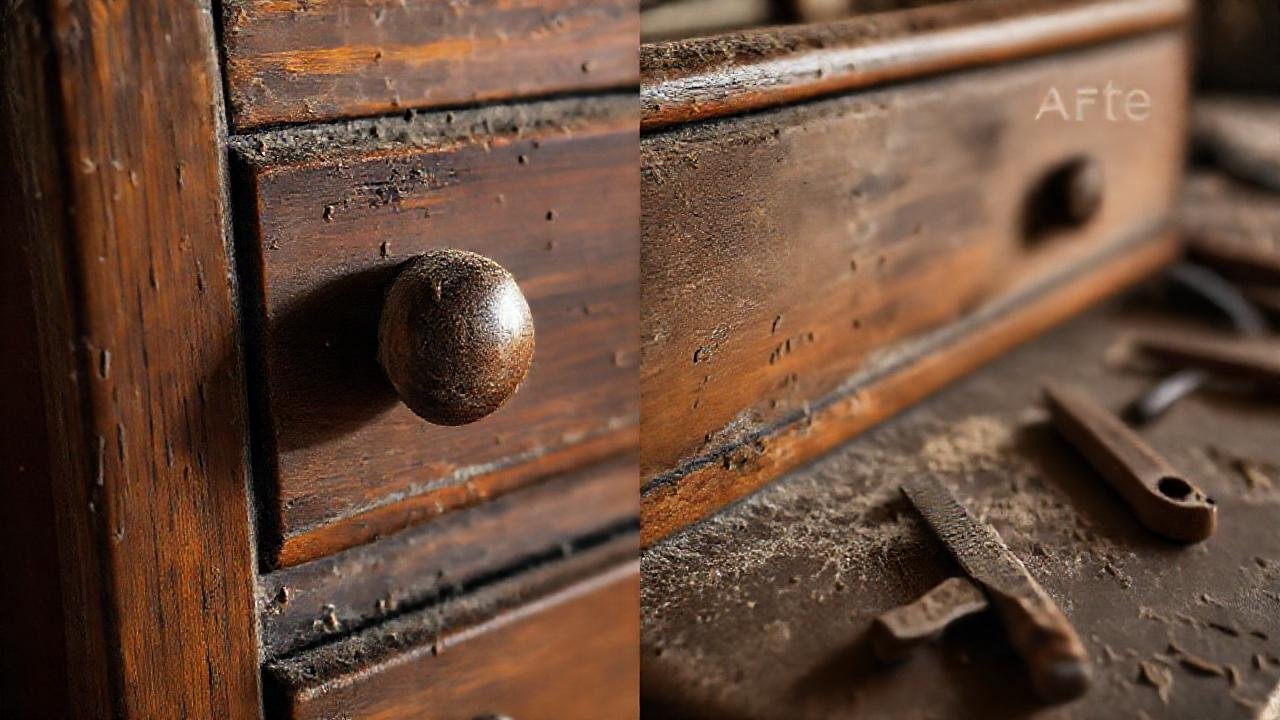 Restauración de muebles antiguos