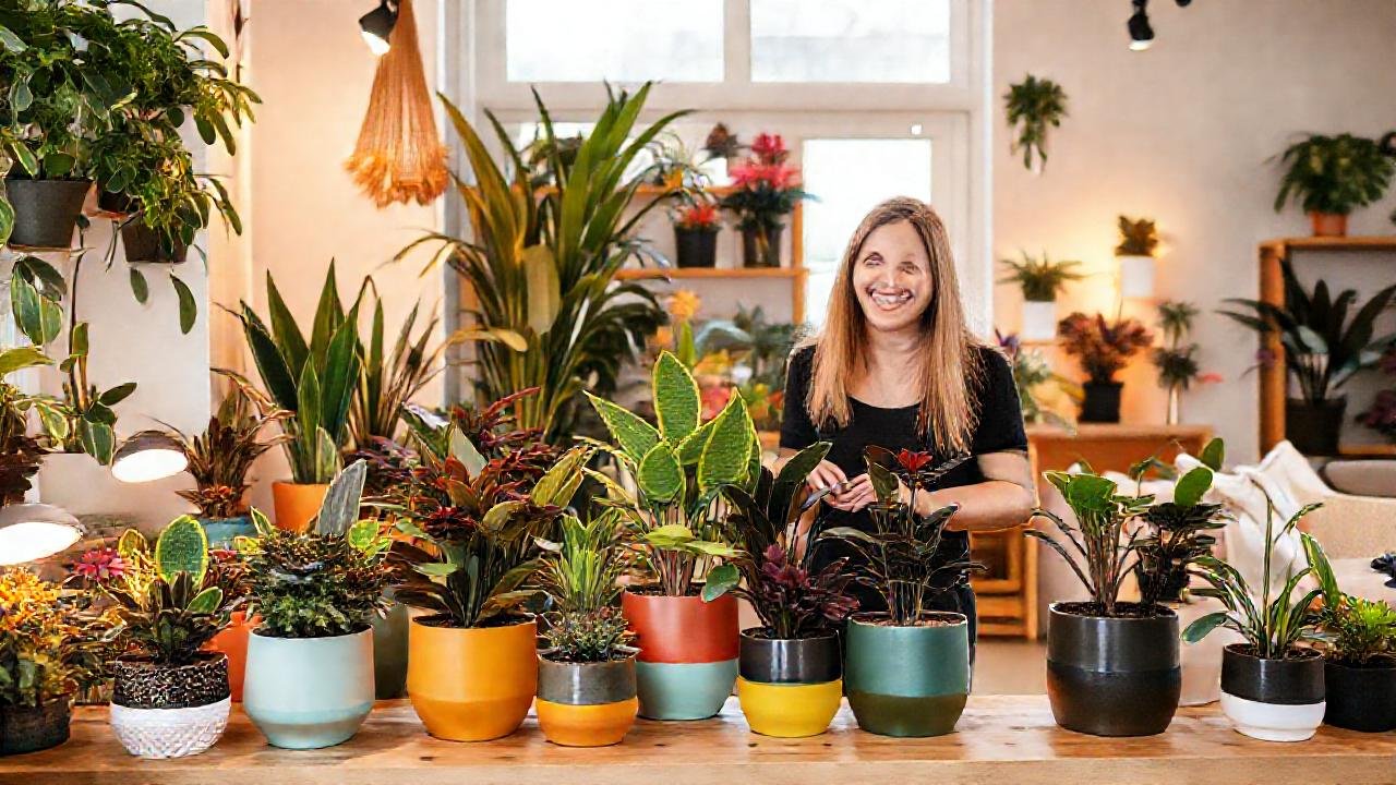 Plantas vibrantes inspiran hogares modernos y felices