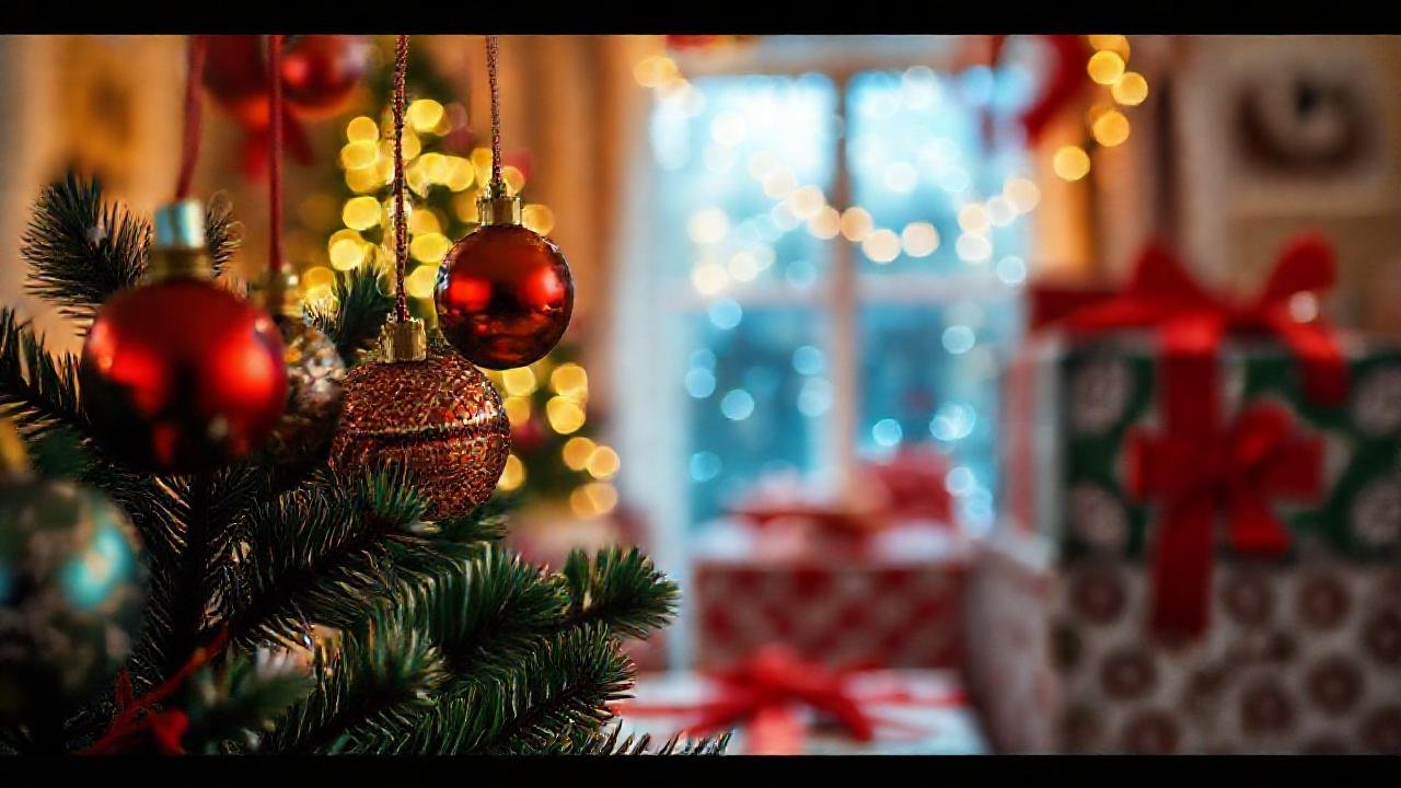 Un hogar festivo y feliz