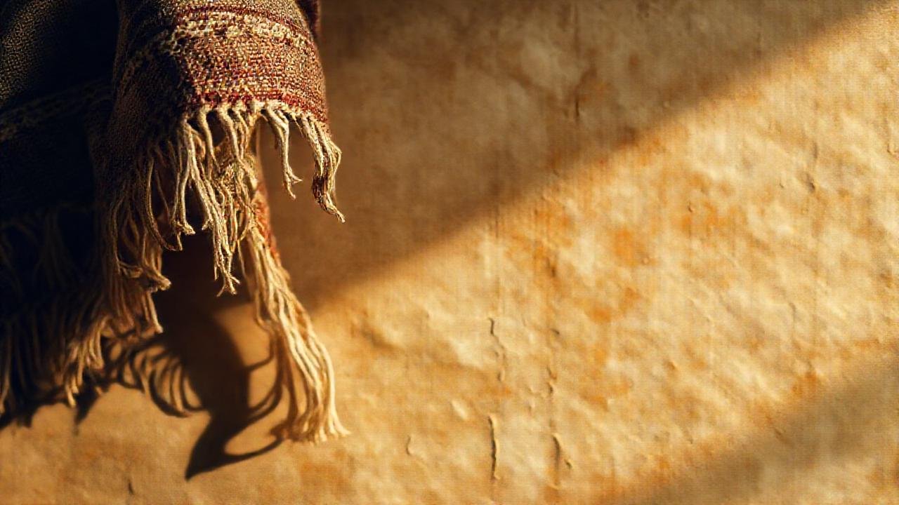 Un tapiz antiguo evoca un ambiente sabio