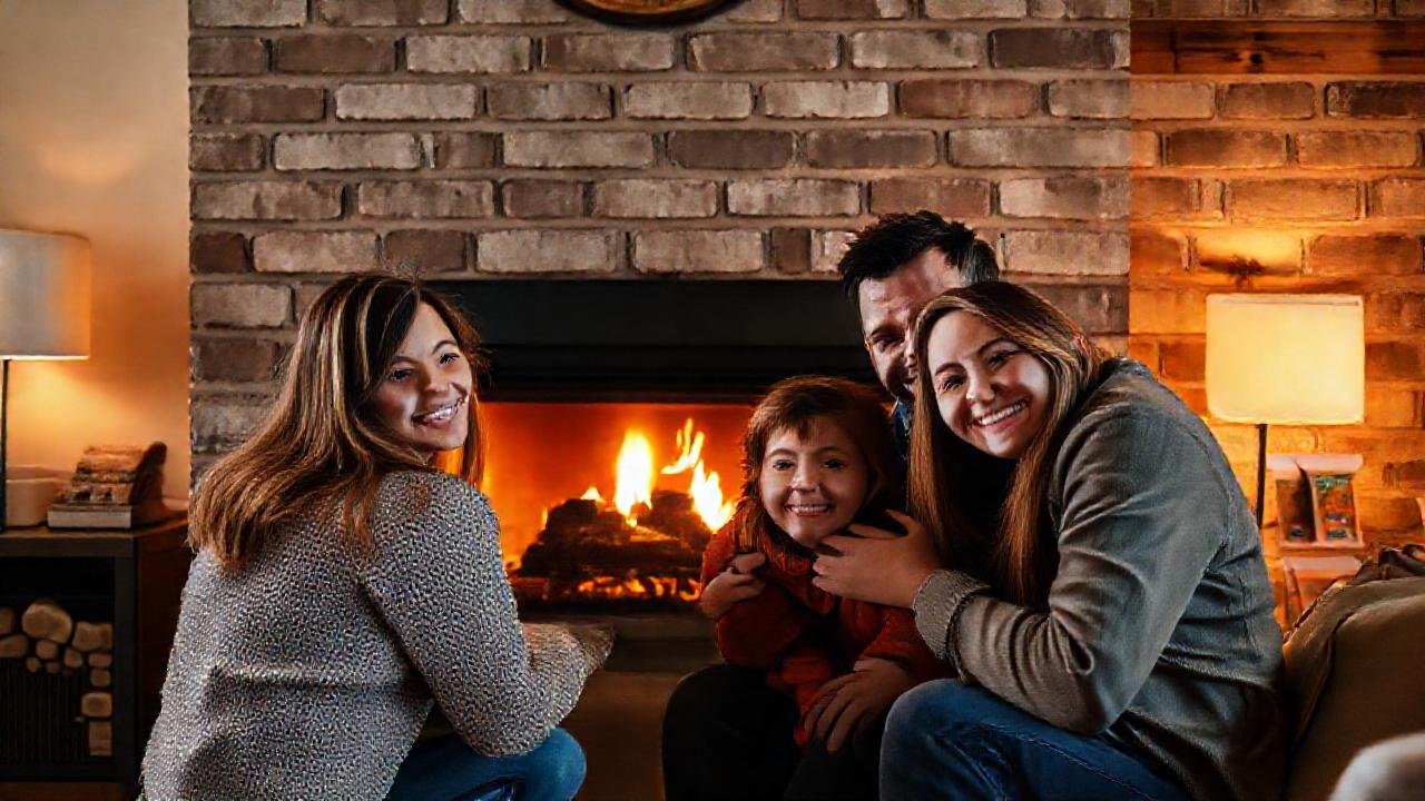 Ambiente cálido, moderno y acogedor