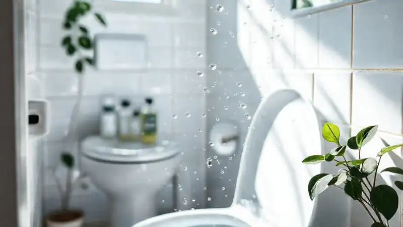 Un baño luminoso y naturalmente limpio