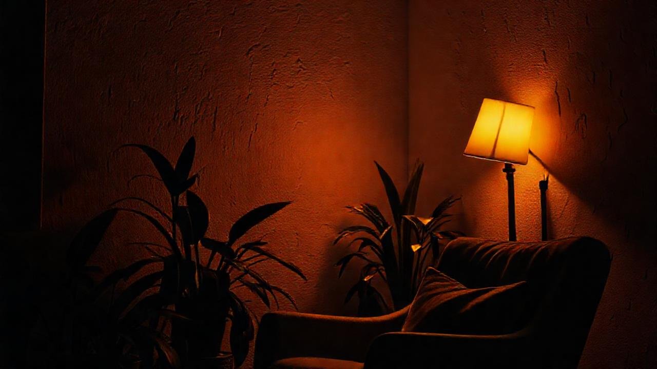 Una habitación acogedora y cálida