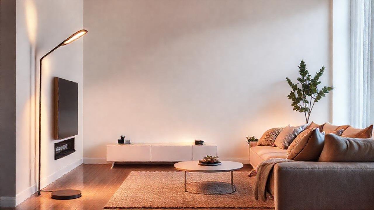 Un salón moderno ilumina con elegancia