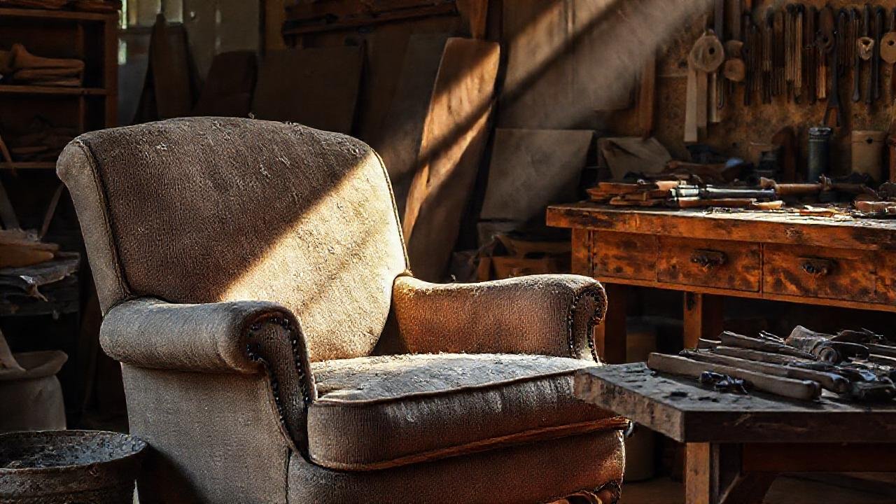 Restauración artesanal irradia calidez vintage