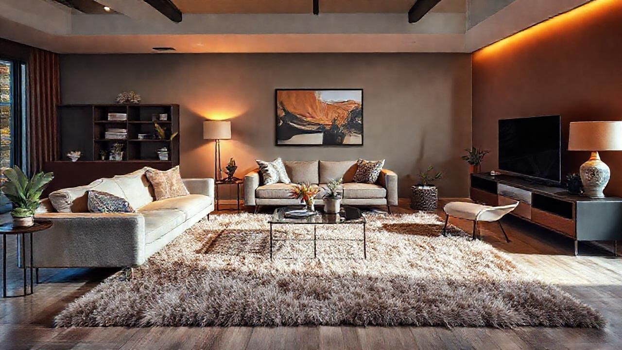 Un salón moderno y elegante destaca