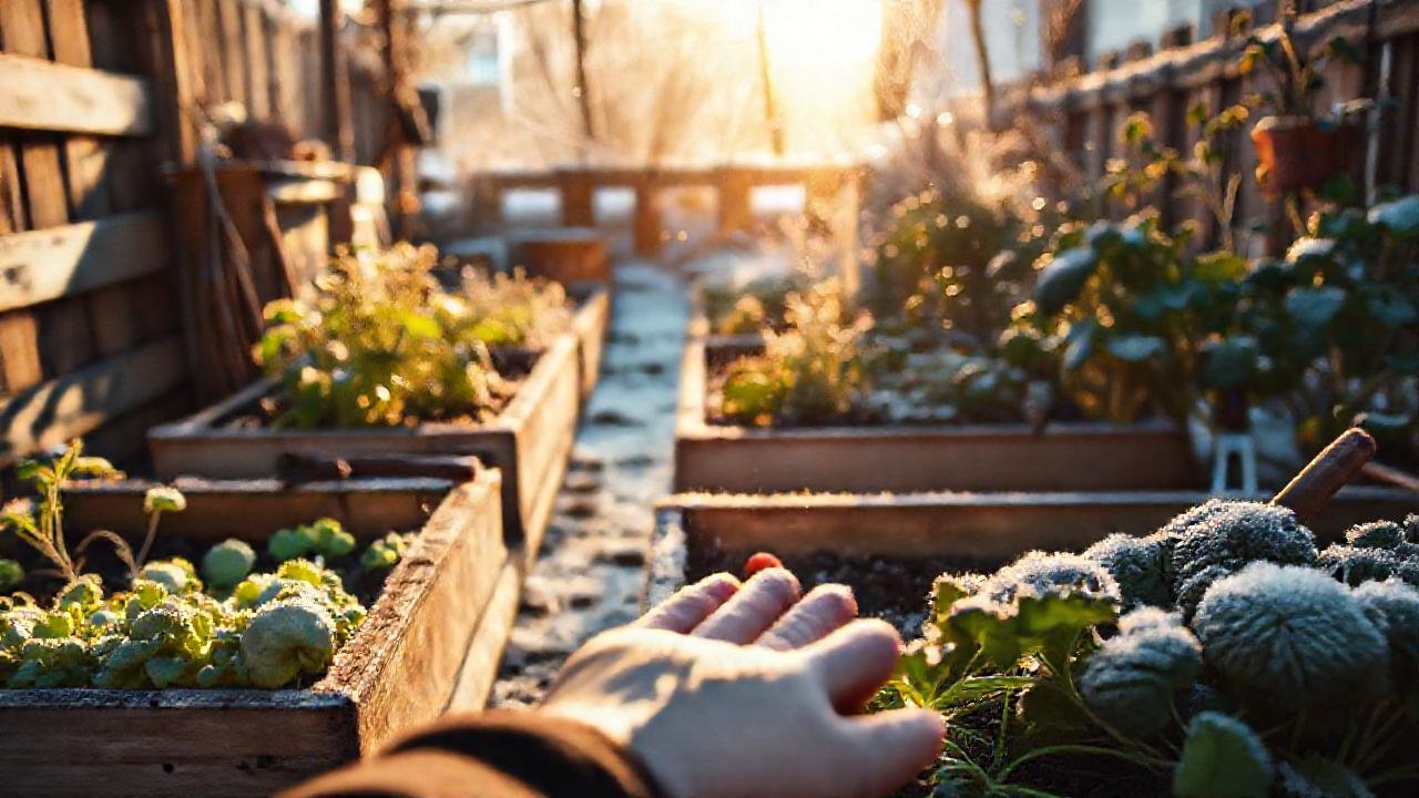Jardín urbano acogedor