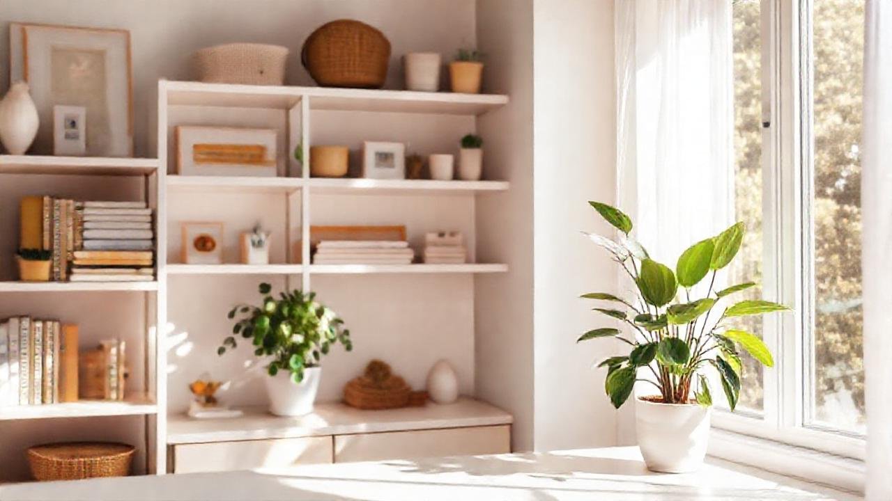 Un hogar acogedor irradia calma y color