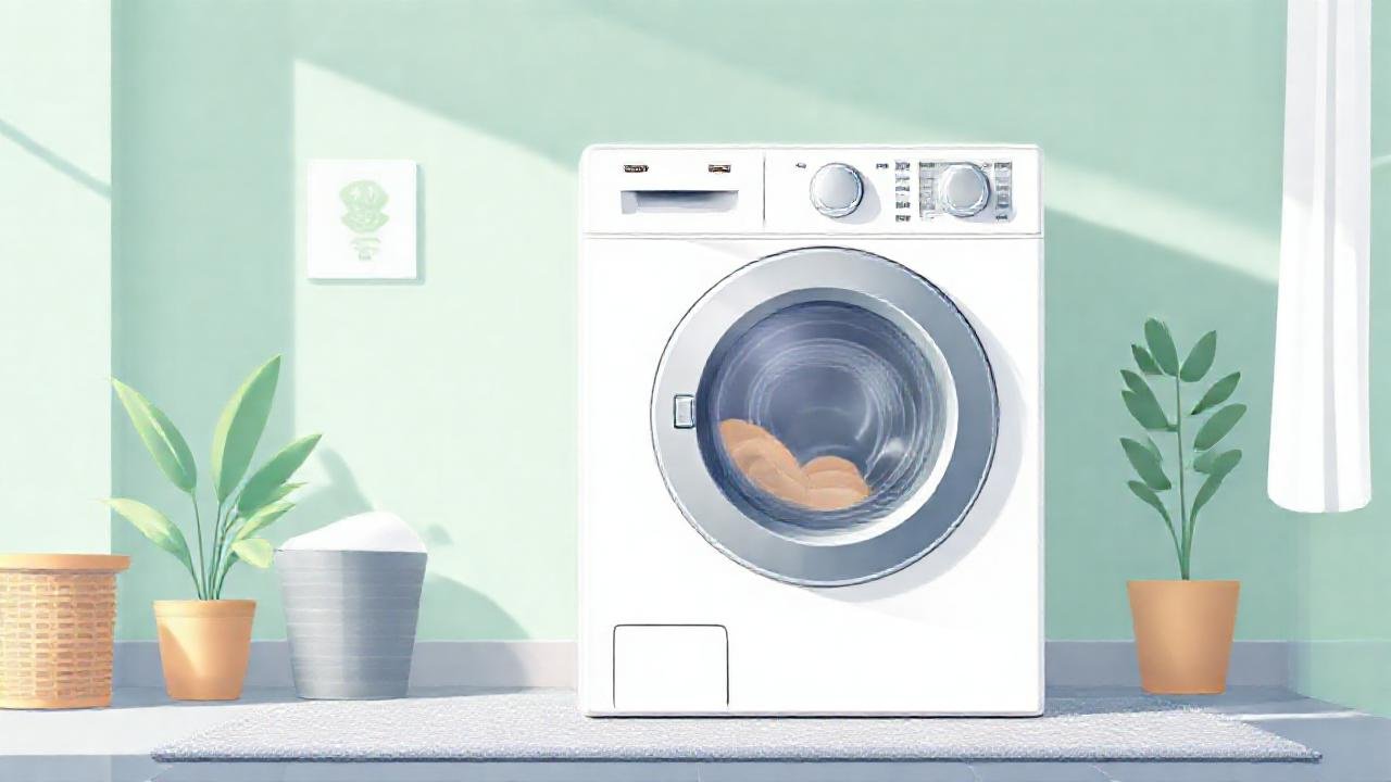 Lavadora moderna: limpieza