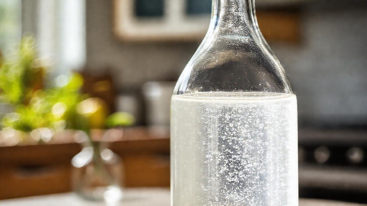 Vinagre blanco limpia cristales brillantes