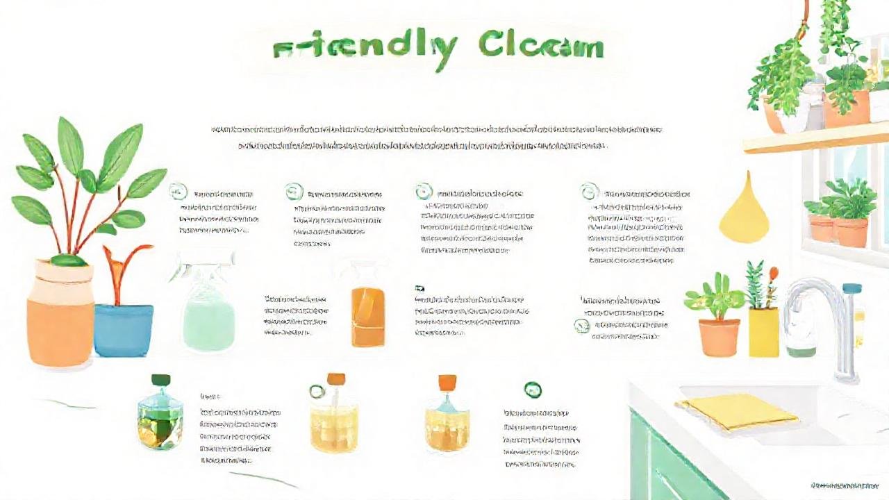 Limpieza sostenible con ingredientes naturales