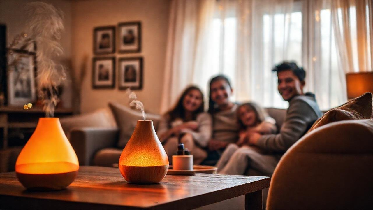 Un salón acogedor irradia calma y ternura