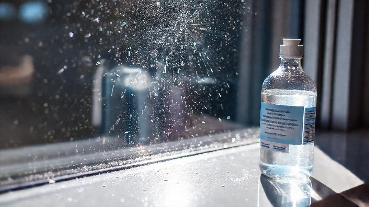 Un limpio brillo con luz