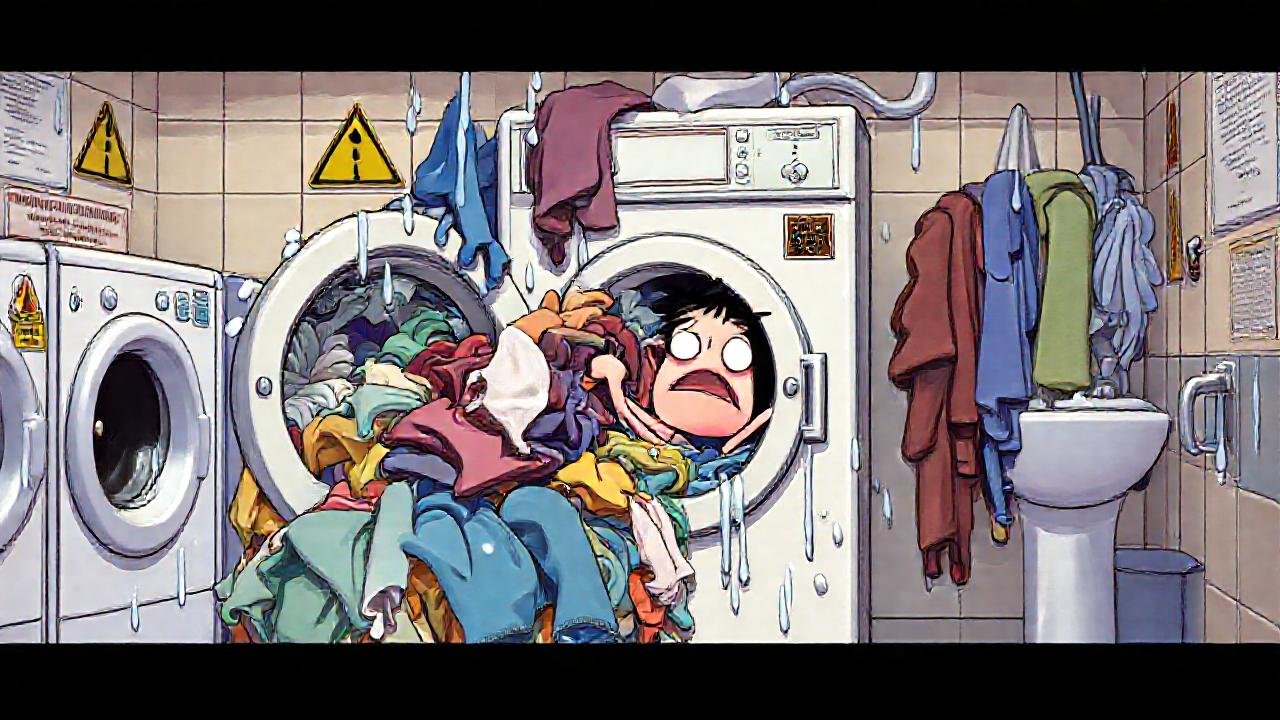 Un lavadero caótico y frustrante resultó