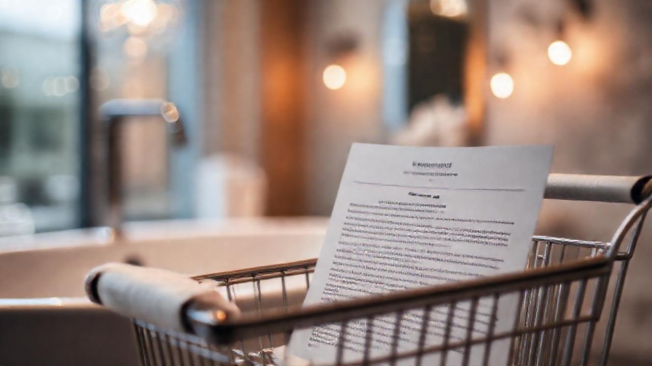 Accesorios de baño online, incertidumbre del cliente