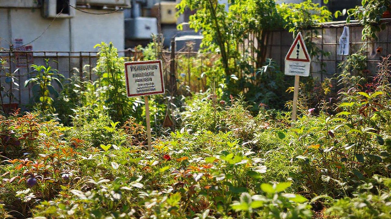 Un jardinero frustrado aprende de un error