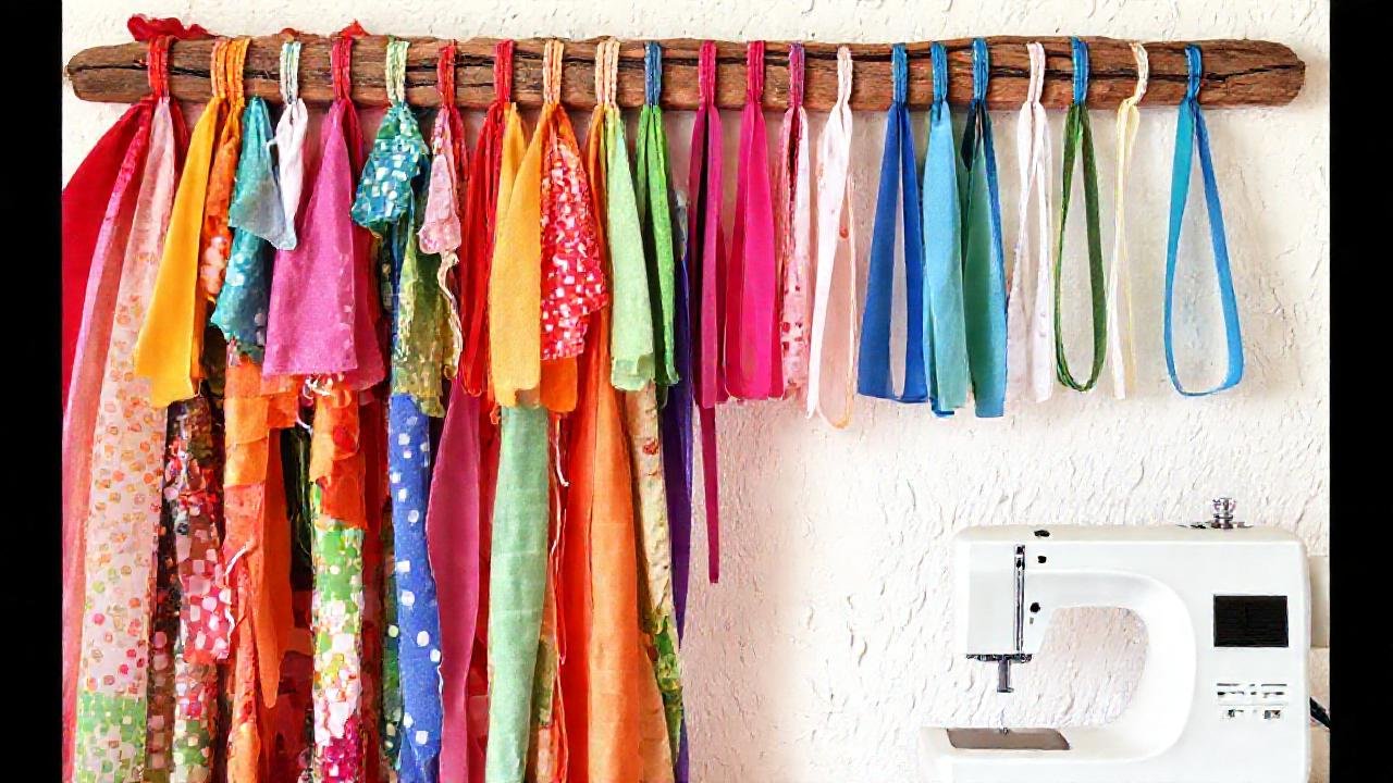 Cortinas hechas a mano, coloridas y originales