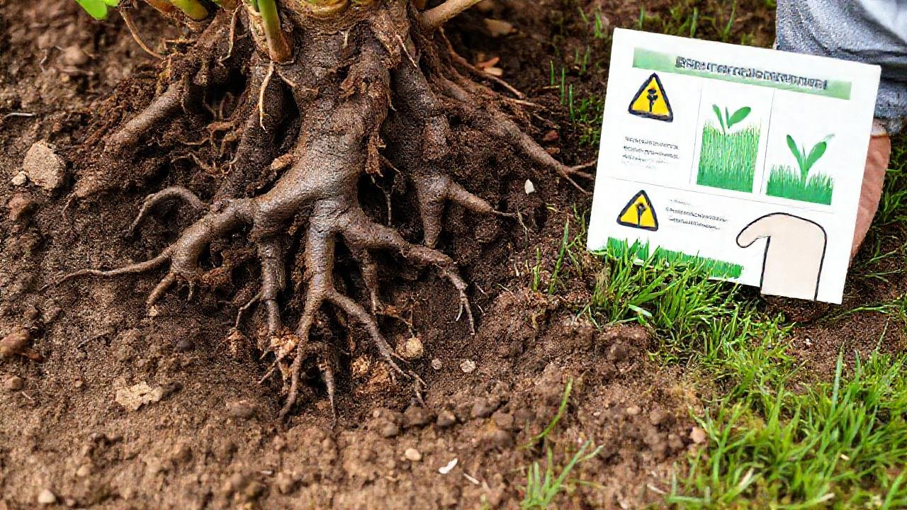 Raíces dañadas requieren atención profesional