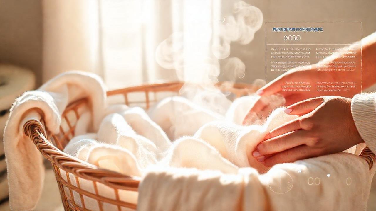 Ropa limpia, luz suave y calma