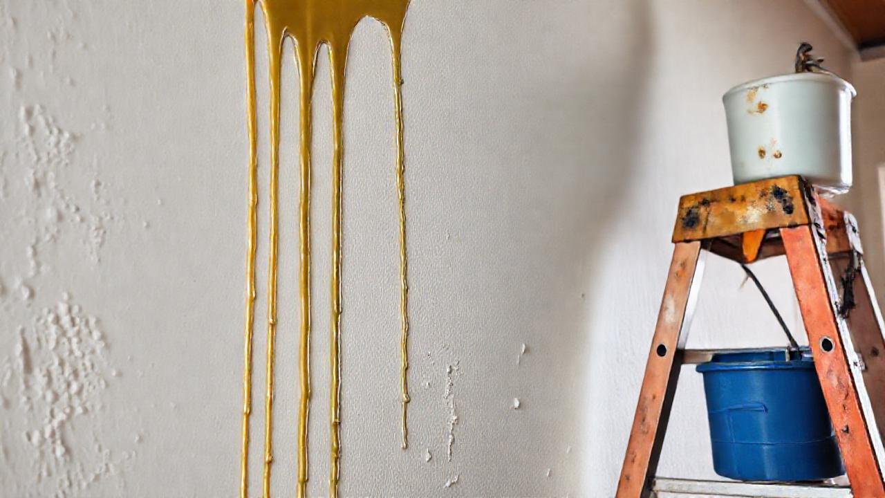 Un propietario se preocupa por la pared mojada