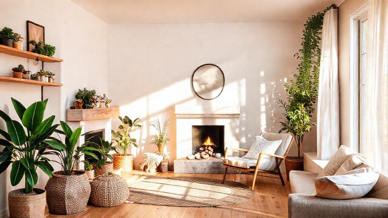 Un salón acogedor y luminoso