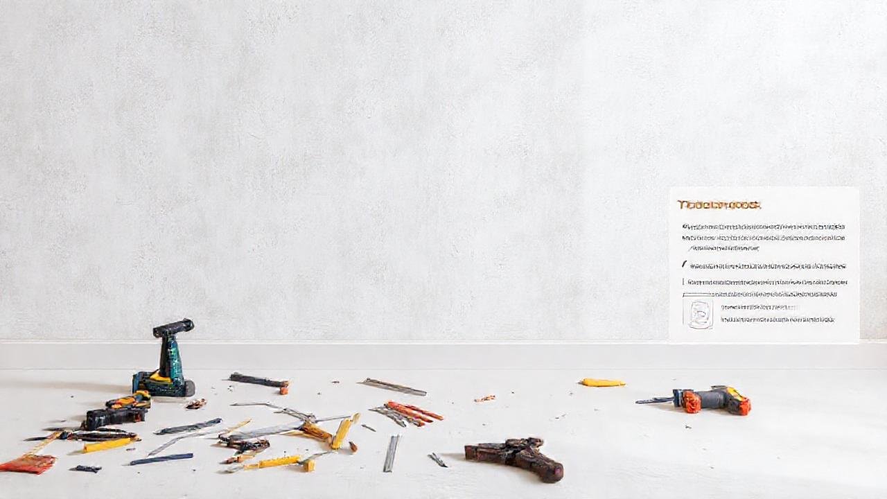 Preparación de pared: experto, limpio, tutorial