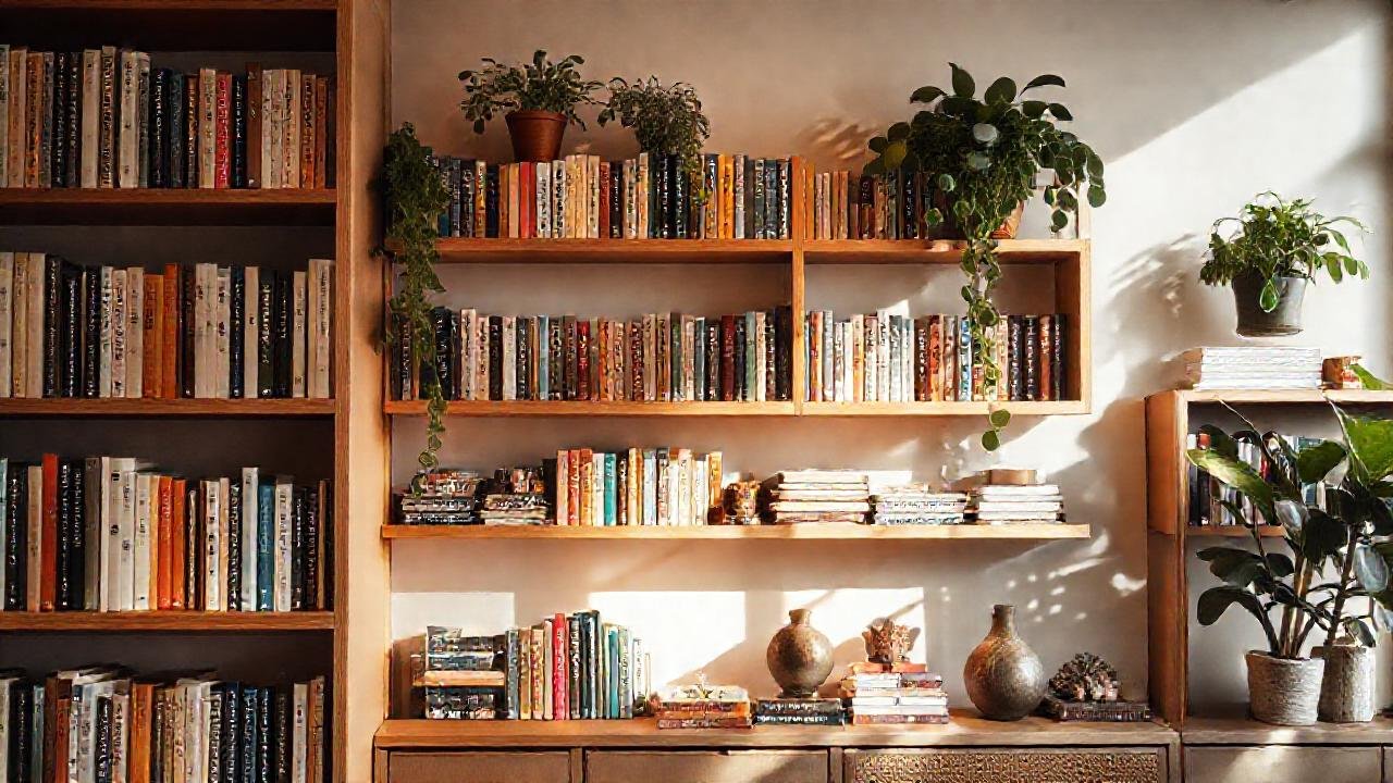 Un espacio acogedor y lleno de libros