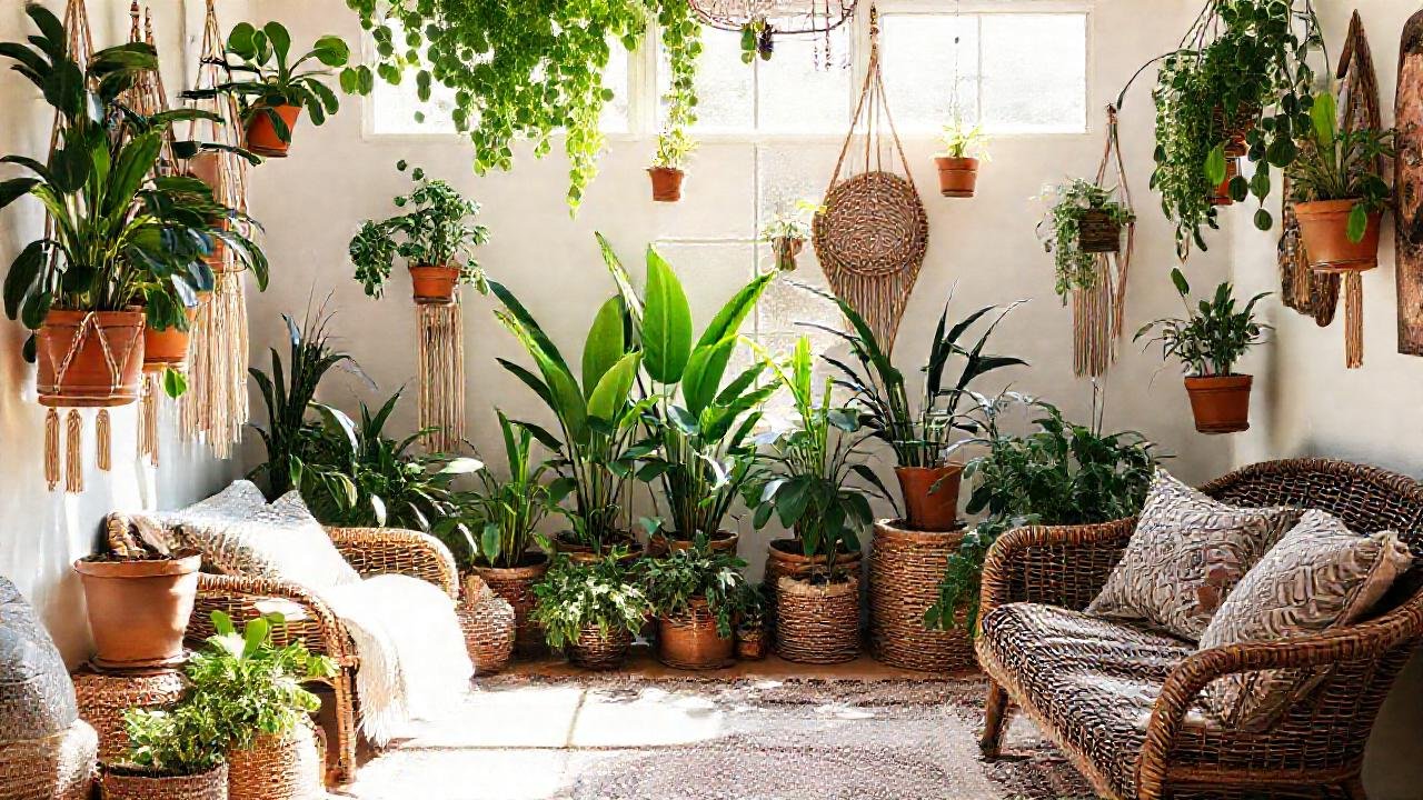 Un espacio bohemio, natural y acogedor
