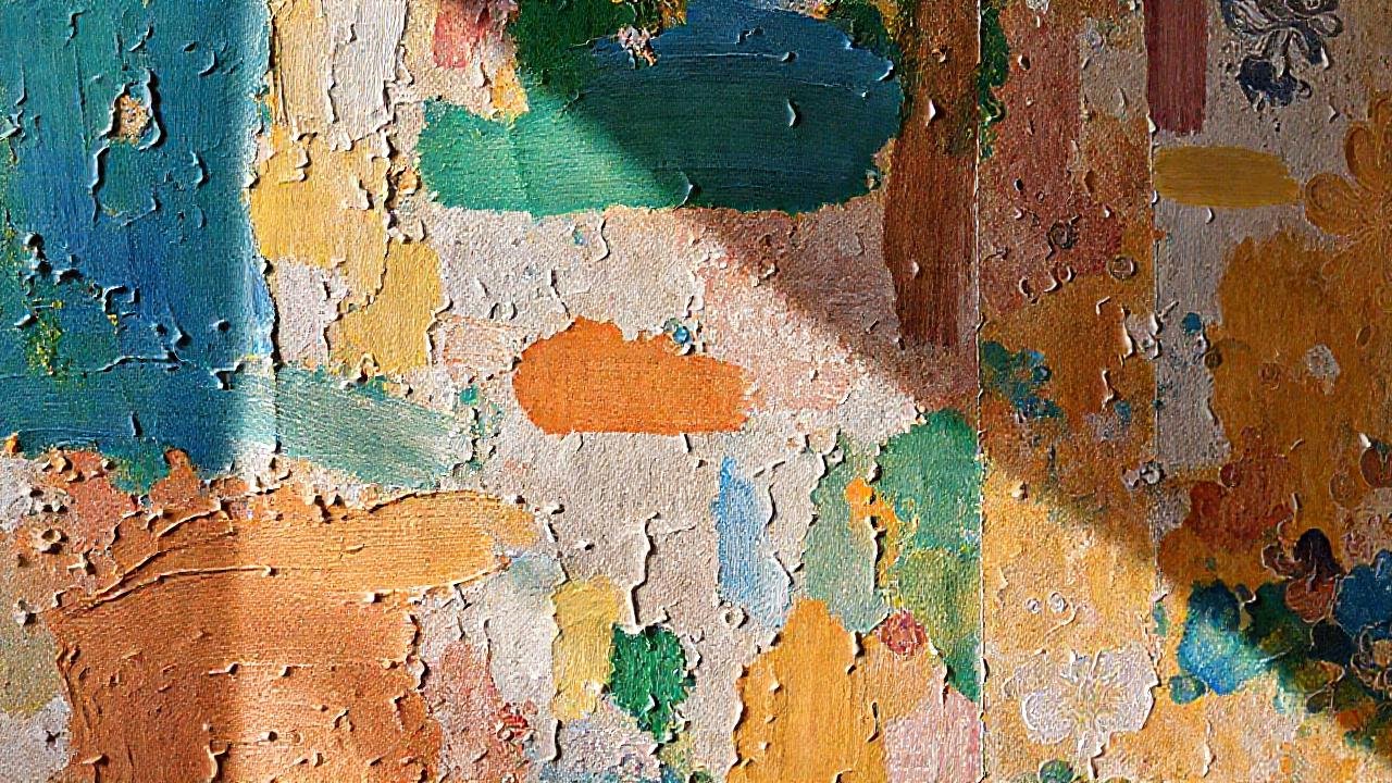 Papel tapiz texturizado, arte vibrante y elegante