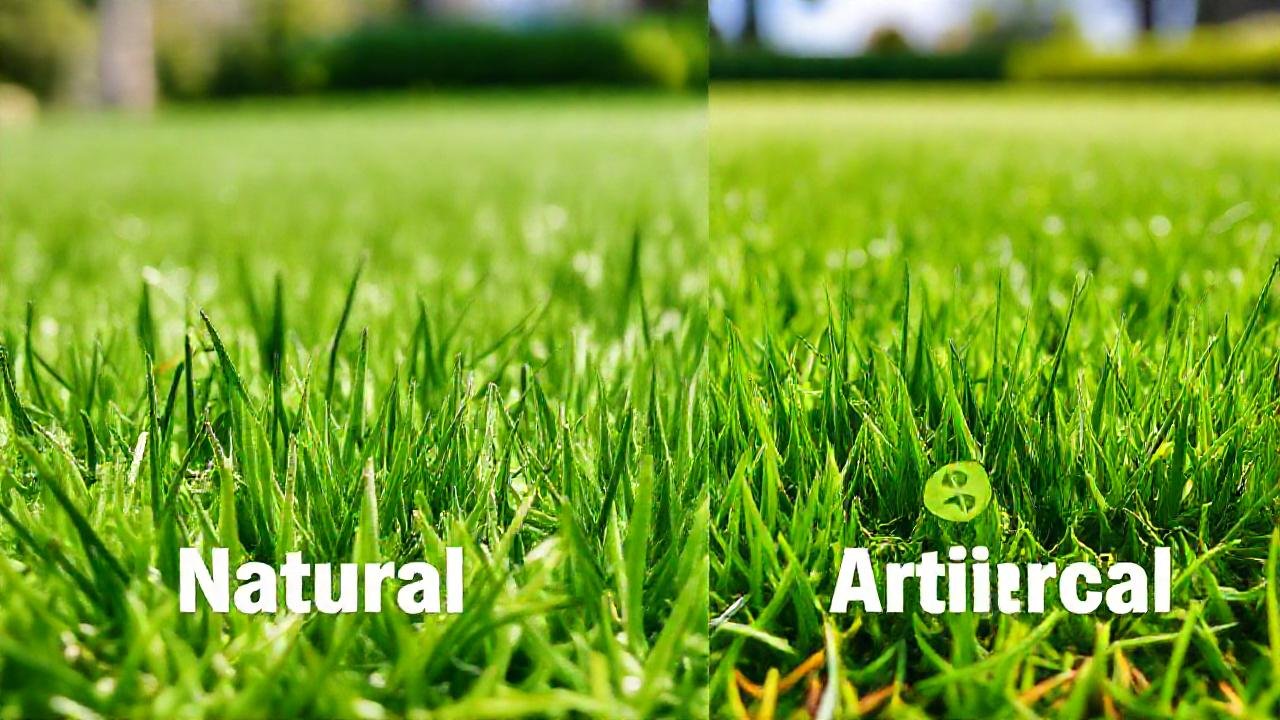 Costo césped natural frente artificial